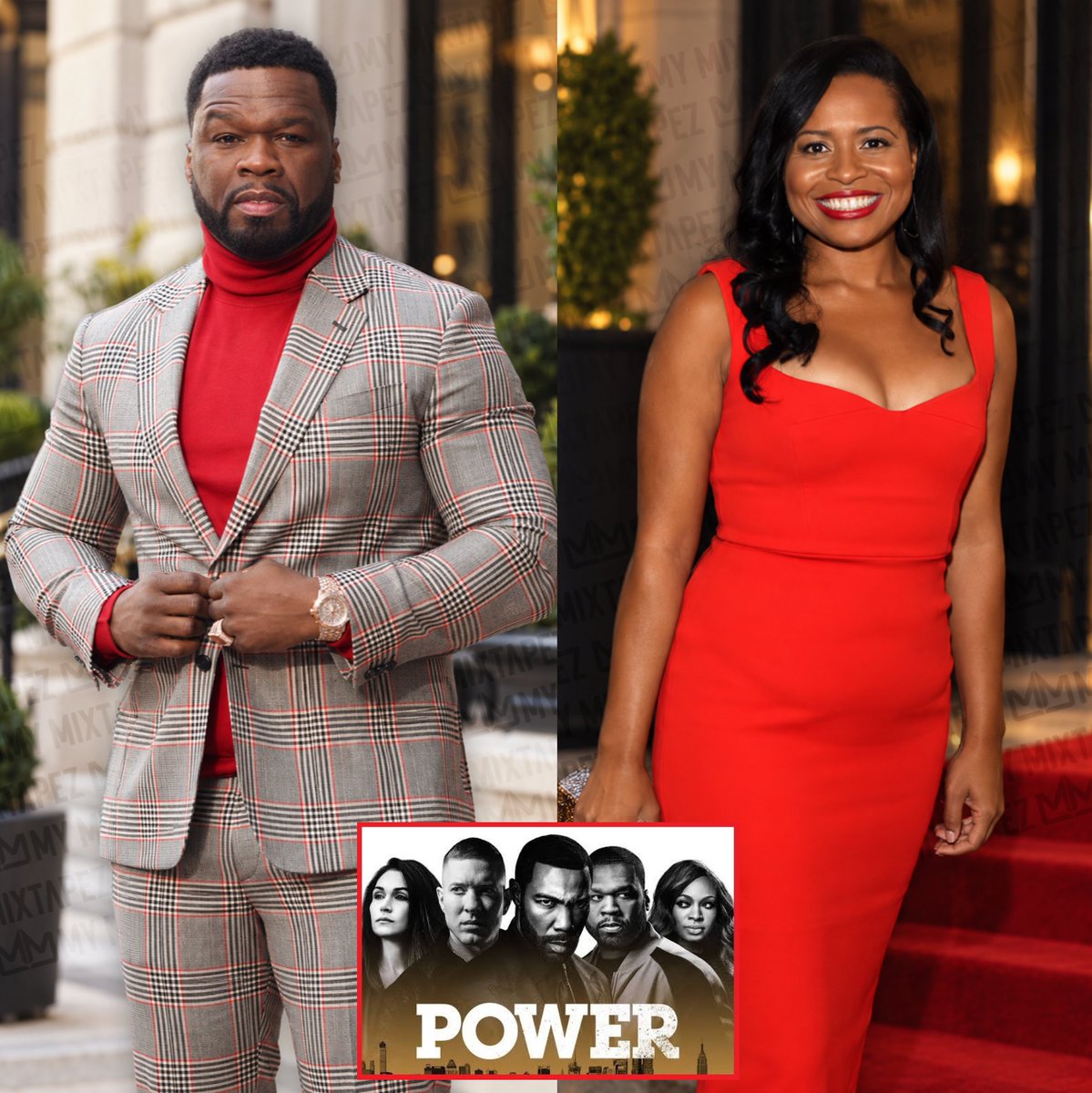 mymixtapez's tweet photo. 50 Cent says he’ll never work with ‘Power’ creator Courtney Kemp again, accusing her of sleeping with cast and crew members 😳 https://t.co/mXtsdhLBXV