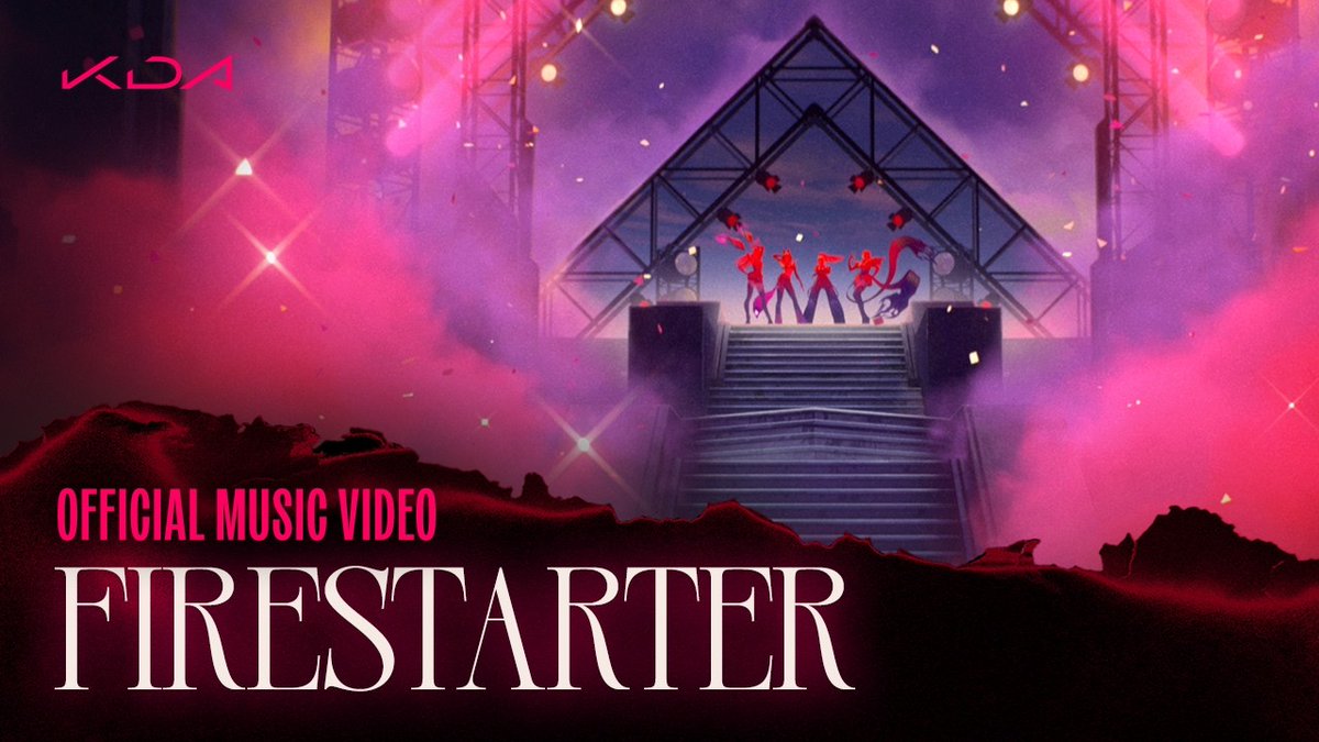 LeagueOfLeaks's tweet photo. K/DA's new song "FIRESTARTER" releases on October 18 at 7 PM PT ‼️

Music video premiere: https://t.co/A3LHKLos2s https://t.co/ix9meQmB8I