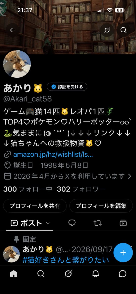 Akari_cat58's tweet photo. フォロワー様300人突破ありがとうございます(◍ ´꒳` )💕︎💕︎✨️感謝感謝です(ㅅ´꒳` )🧡ゆっくりフォロバしていきますのでお待ちくださいませ🥹🥹
#フォロー感謝
#猫好きさんと繋がりたい
#ゲーム好きさんと繋がりたい
#ポケモン好きさんと繋がりたい
#フォロバ○ https://t.co/P1k6OcYzjp
