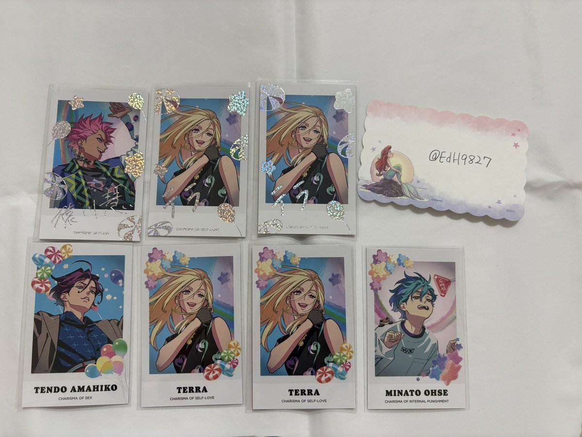 EdH9827's tweet photo. 交換 譲渡 カリスマ カリスマニア チェキ 缶バッジ ブロマイド

求 理解 or 定価＋送料

基本郵送対応
サーチバンの為当垢で募集中です https://t.co/MsNnd2AdwE