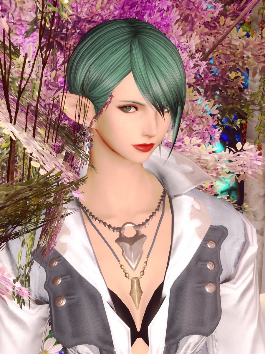 ntk7to's tweet photo. 高発色リップって少数派？？
#FF14SS #FF14 #Elezen #エレゼン #エレメス https://t.co/1UT3stowxn