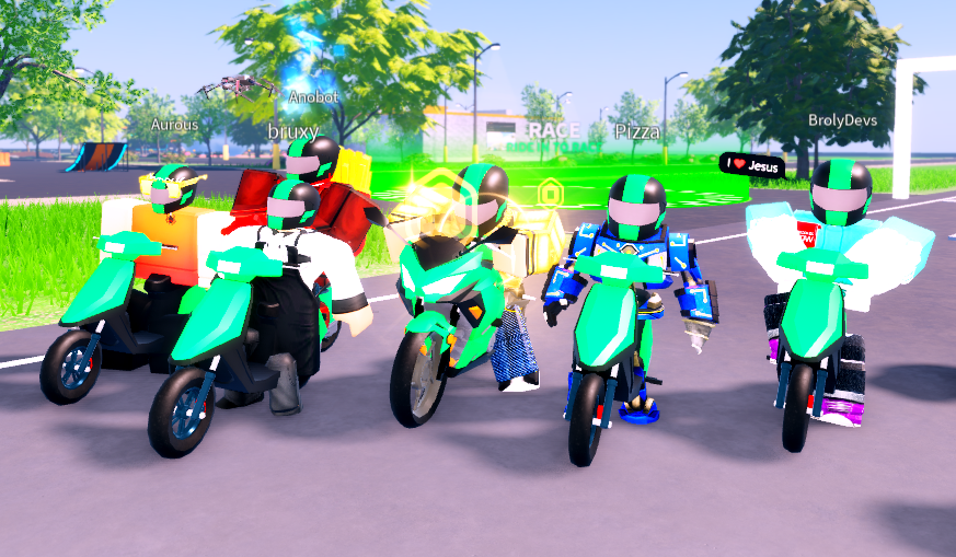 PlayMyBikeLife's tweet photo. We may not be on the front page yet but riding bikes with yall is so much fun! I wont let yall down! #RobloxDevs https://t.co/D2dPPlHUMe