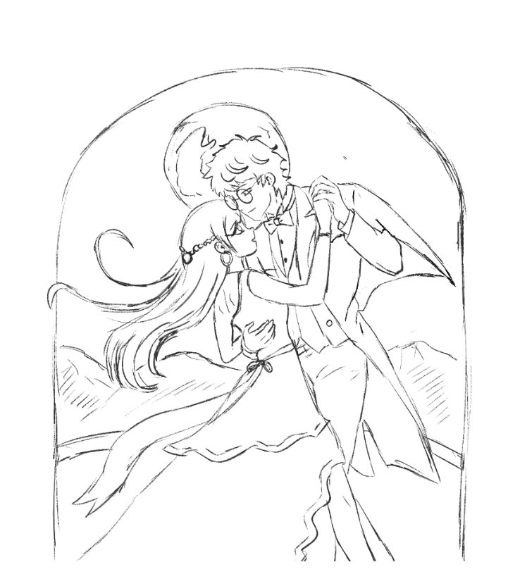 KnoxEventDude's tweet photo. "Dancing Under the Moonlight" and "Last Train Home" rough sketches.

#malfoid https://t.co/DGJn7tnIu4