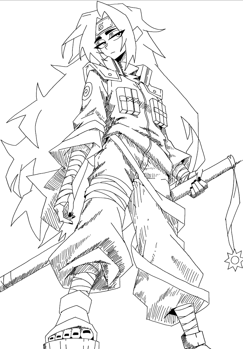 PlushiGore's tweet photo. #NarutoOC #Naruto #OC #Sketch #Commission #DrawYourOC #CommissionedArt #CommissionsOpen #LeafVillage #NinjaGirl Sketch Comm Finished https://t.co/sgE0hvgCzL