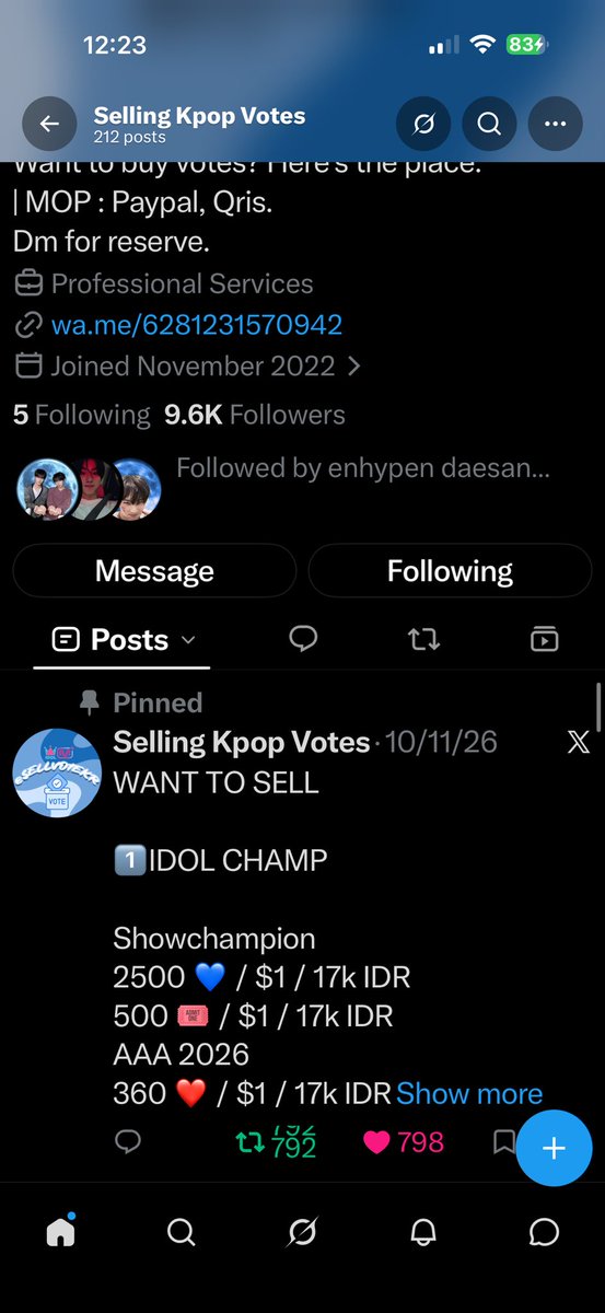 jwsblog's tweet photo. @snoweechoes @goodJayeveryWon @sellvotekr for #ENHYPEN https://t.co/5IJCdHDxQr