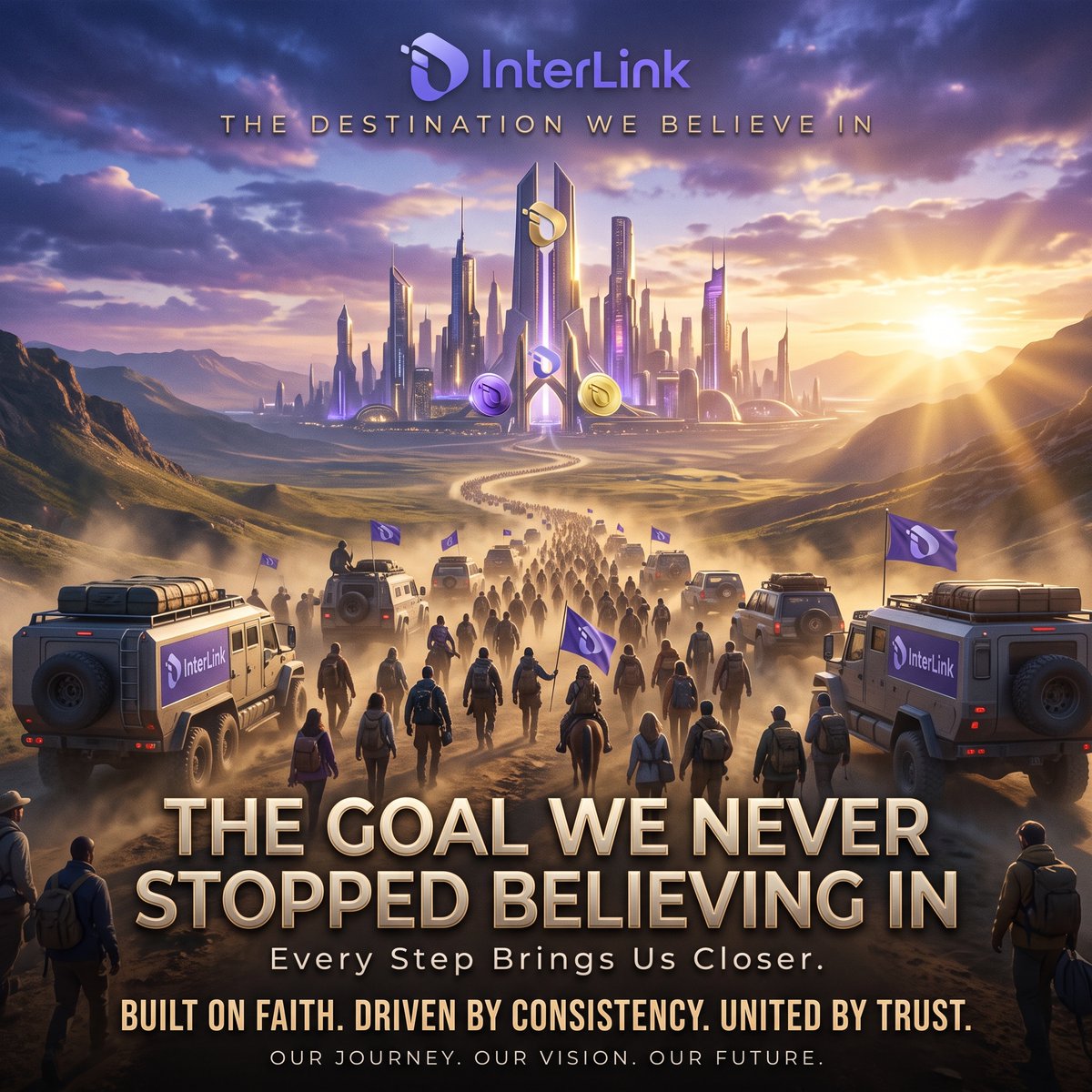 zanetwork_'s tweet photo. Some journeys take longer than we expected. Some goals require more patience than we imagined.

But for those who truly believe, consistency is what keeps us moving forward.

As Linkers, we’ve shared this journey through every step, every challenge, and every moment of uncertainty.

Today, ITLG and ITL represent more than just assets. They remind us of the future we’ve been working toward.

We believed. We stayed consistent. We kept moving forward.

And the journey continues. 💙

@InterLinkLabs #InterLink #ITLG #ITL