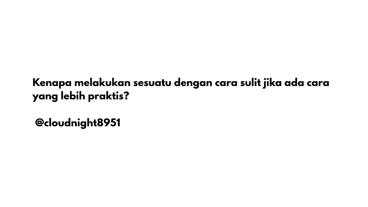CloudNight8951's tweet photo. Pernah merasa pekerjaan sehari hari menyita terlalu banyak waktu? Tenang, ada banyak tutorial dan life hack sederhana yang bisa membuat hidup jauh lebih mudah! Mulai dari cara melipat baju dengan cepat, trik membersihkan rumah tanpa ribet, hingga menggunakan alat canggih yang menghemat waktu dan tenaga. 

Dengan trik yang tepat, pekerjaan yang biasanya terasa merepotkan bisa menjadi lebih praktis dan efisien. Kamu tidak selalu membutuhkan alat mahal atau teknologi super canggih, karena terkadang solusi paling sederhana justru menjadi yang paling berguna. Yuk, temukan berbagai tips kreatif yang bisa langsung kamu praktikkan dalam kehidupan sehari hari!

Hidup lebih mudah dimulai dari trik yang tepat! Jangan lewatkan tutorial menarik yang bisa mengubah rutinitas harianmu menjadi lebih praktis. Life hack apa yang paling ingin kamu coba untuk mempermudah kehidupan sehari hari? 👇
