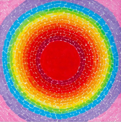 womensart1's tweet photo. “Through colour, I have sought to concentrate on beauty &amp; happiness, rather than on man's inhumanity to man.” - Alma Thomas (1891-1978)
 US painter #womensart #Monday https://t.co/f7M01Qczgg