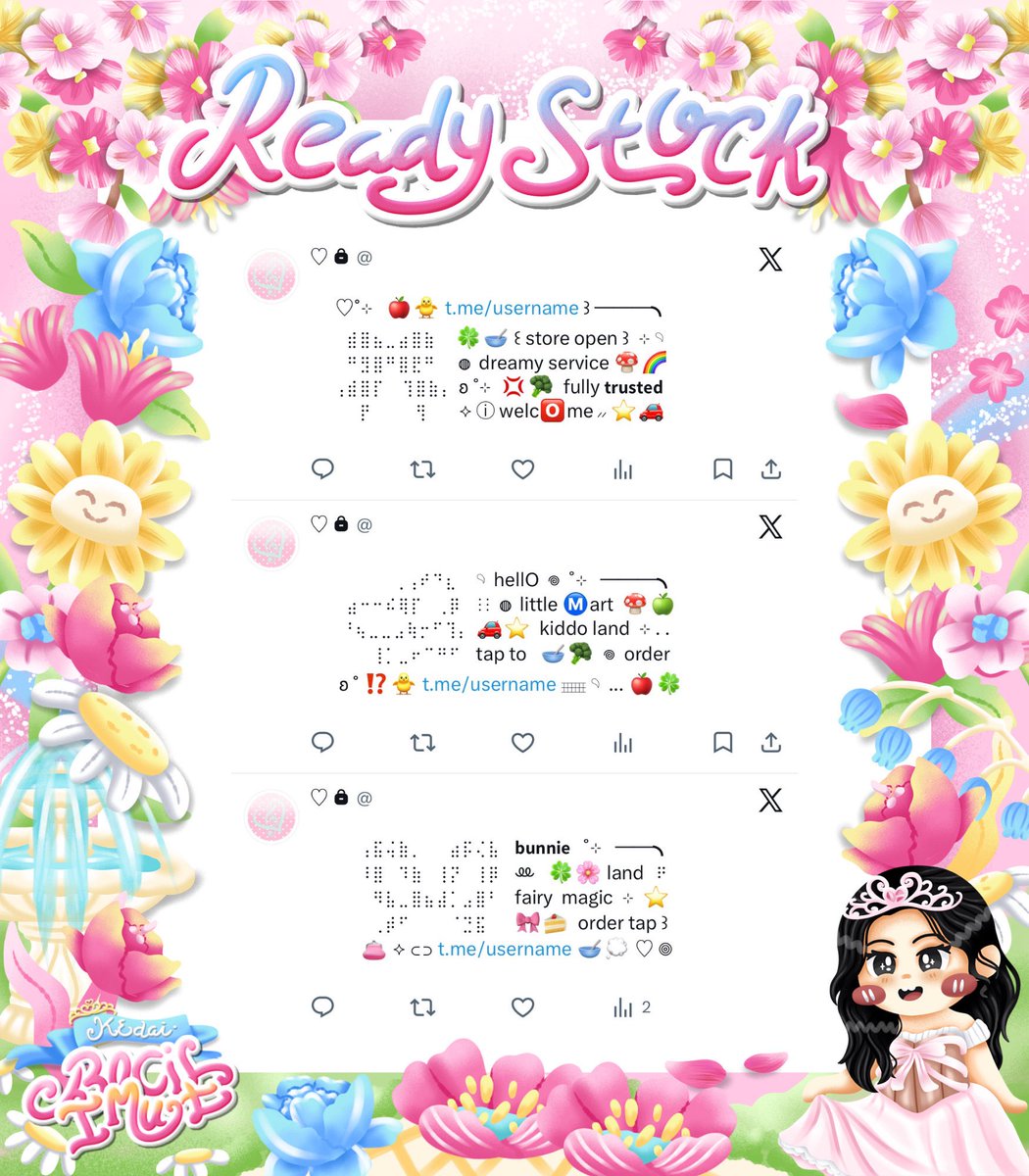 umbqi's tweet photo. ⠀
⸝⸝  🎀  യ₊  help retweet?  thank you !  𓐍  

💭 𖣠  ⊹  . .  haloo sobat imut  𓈀 ☀️☘️ ♡  kath dropped  🥣  ◎  ready stock pinned wording ˚⸝⸝  🍰🌸 with price  ꒰ IDR. 5.500 ꒱  Ი ⑅ 🐰 ⟡  take only by dm  👛🧁  ◠  ꕤ 

 ..  ミ  💌  ⟡ #zonauang  𖠗
⠀ https://t.co/Hg9cm1iTPH