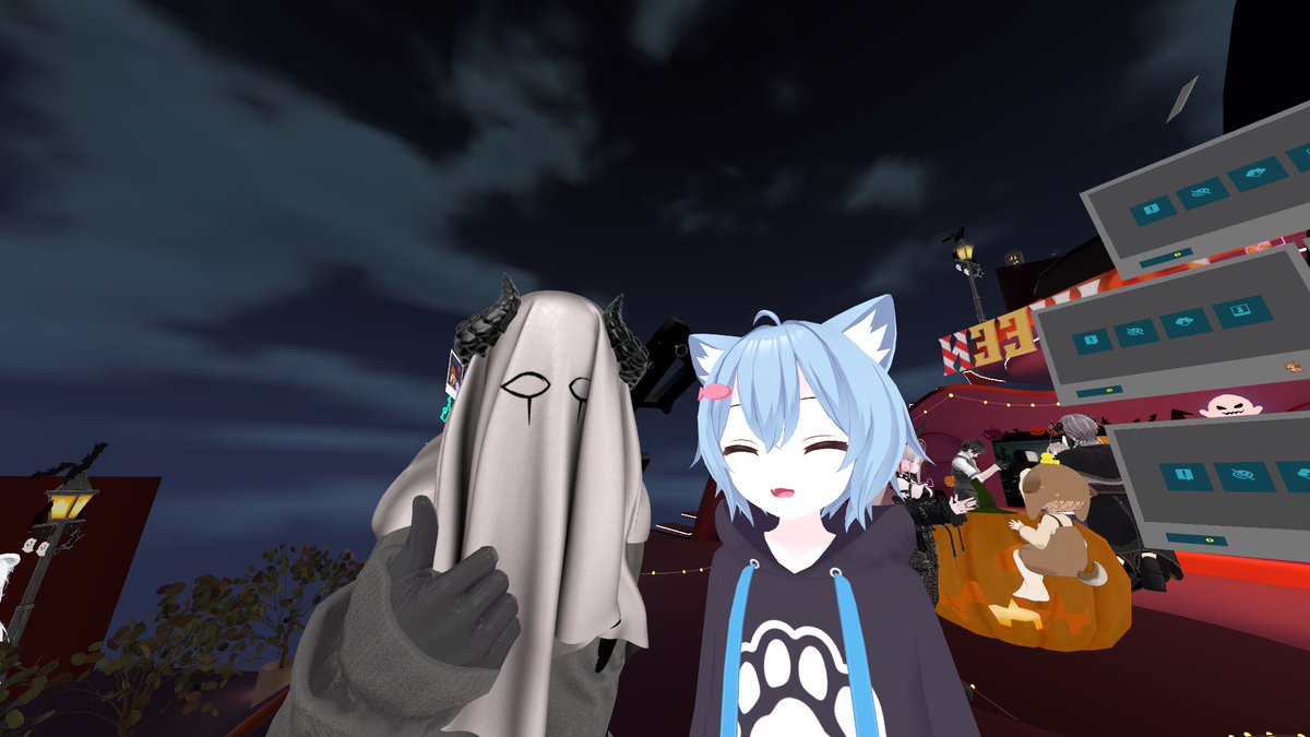 yanooooonstar's tweet photo. #bar_roost
VRchat初めて間もない段階で参加したイベントでしたがものすごく楽しくて沼にハマってしまいました！！！！
次はお顔が見れるとの事で絶対通常営業の方にも参加したいです！！！
抽選当たりますように！ https://t.co/bqIBlNRQgF