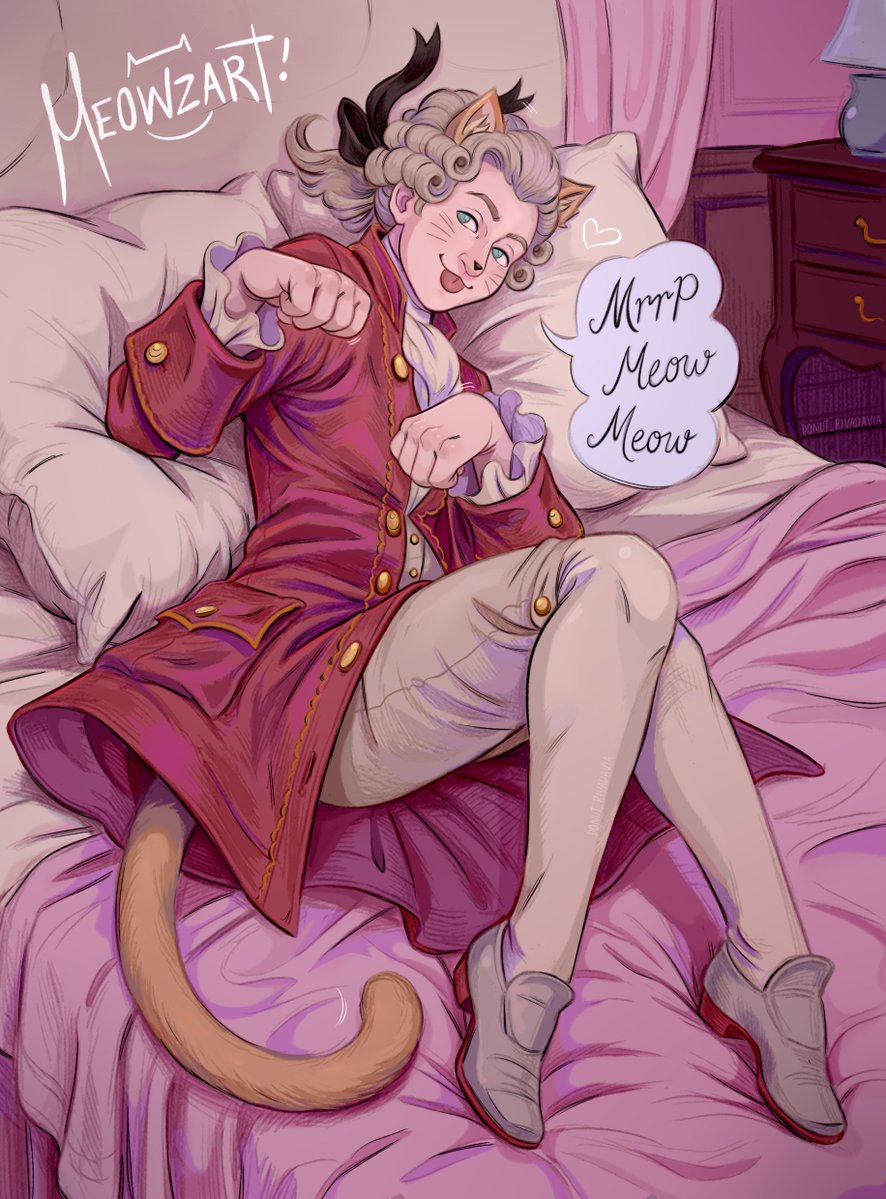 PinkCakeZZ's tweet photo. Mrrp Meow Meow #Mozart https://t.co/6n3SUkrkQ7