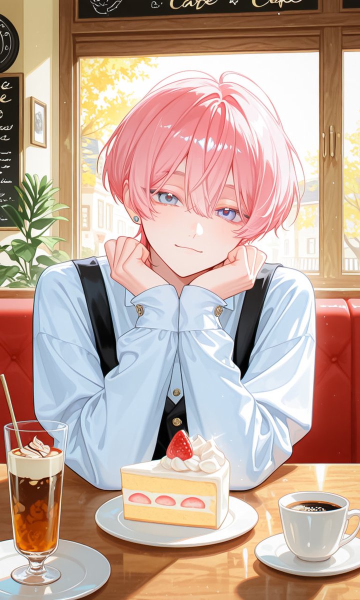 nanadark_72's tweet photo. 🍰☕️

#なな日和 https://t.co/urQJOBMHbN