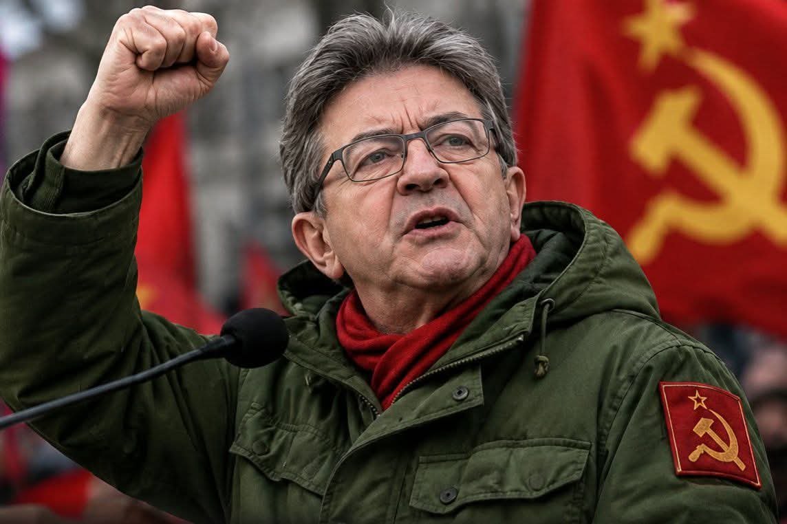 devrim_i_devran's tweet photo. Fransa'da solun lideri Jean-Luc Mélenchon:

“Hayat pahalılığına ve eşitsizliğe   karşı sandığı mı bekleyeceğimizi sandınız? https://t.co/G2S0xHLm3j