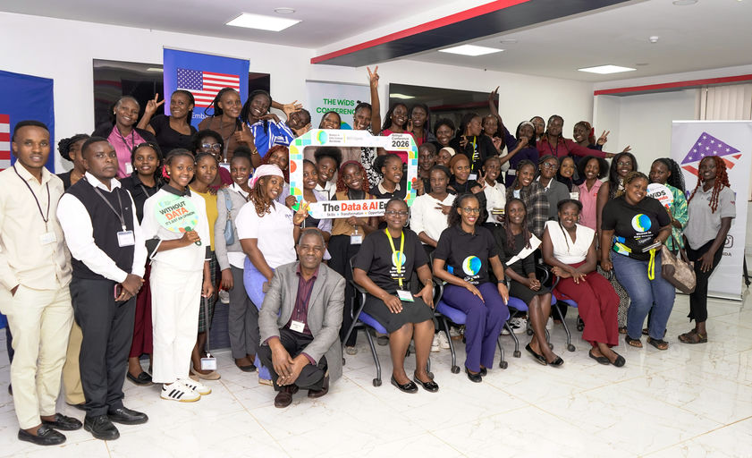 USEmbassyUganda's tweet photo. 163 participants. Two days. Data skills for the future! 💡 #AmericanCenterKampala hosted @wids_uganda 's Data Science Symposium with hands-on geospatial AI training. Founded at @Stanford , WiDS links American innovation with Uganda's tech community. 🇺🇸🇺🇬 https://t.co/jyYYJmCuDu