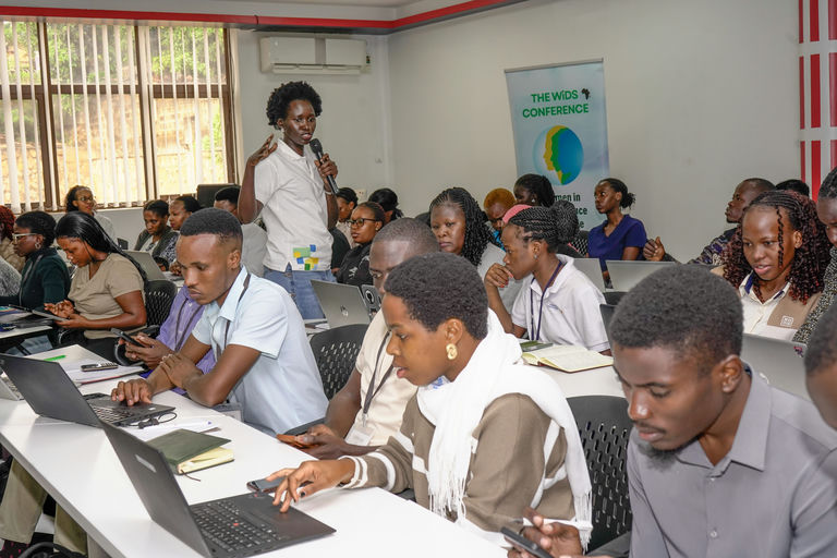 USEmbassyUganda's tweet photo. 163 participants. Two days. Data skills for the future! 💡 #AmericanCenterKampala hosted @wids_uganda 's Data Science Symposium with hands-on geospatial AI training. Founded at @Stanford , WiDS links American innovation with Uganda's tech community. 🇺🇸🇺🇬 https://t.co/jyYYJmCuDu