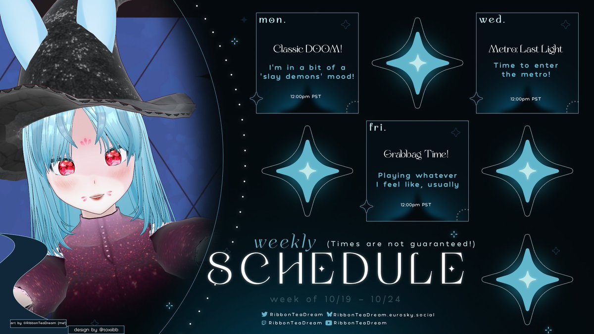 ribbonteadream's tweet photo. This week's #CelestiaCalendar! https://t.co/QUJF4SCFO7