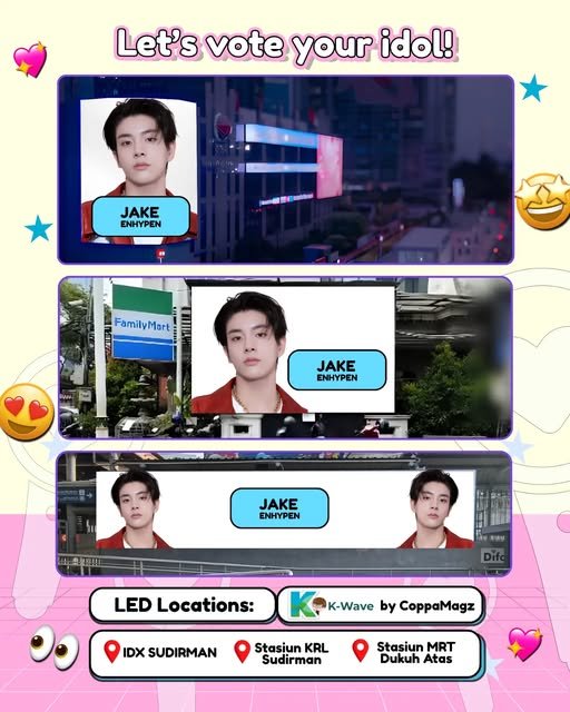 jakeforita's tweet photo. pagi semuanyaa jangan lupa vote #JAKE di GoPay ya! dia masih di posisi kedua, tolong banget luangin waktu sebentar untuk vote jake disini gampang kok tanpa nonton ads 🥹 rewardnya bagus bgt jadi yuk kita menangin jake disini! 

🔗 https://t.co/EYVzmvi5Fz https://t.co/lGxdfQTs1t