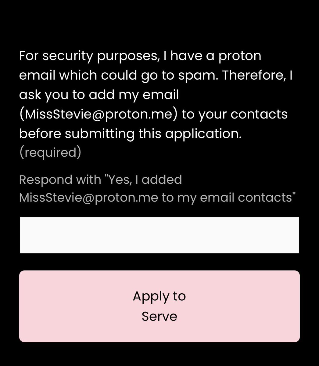 TheMissStevie's tweet photo. A reminder to check your spam!

But the best submissives already have me in their email contacts! 

🧎🏼🧎🏼🧎🏼🧎🏼 https://t.co/ESOKiWBwh7