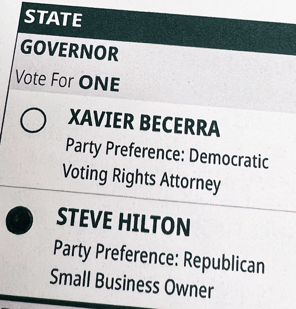 LaDonaDelValle's tweet photo. VOTE Steve Hilton! To save California. Let the sun shine again in our beautiful state!!! Do not let Mexican Cartel owned Xavier Becerra steal California! ☀️💛🇺🇸😎 https://t.co/Ujetwvd88F