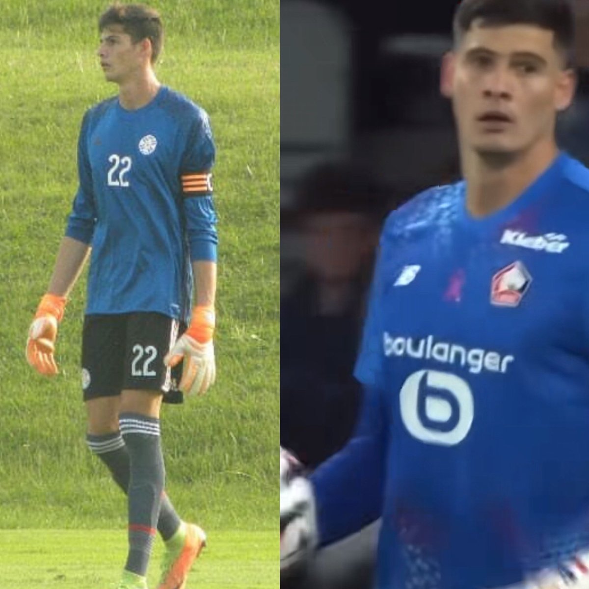 Juezcentral's tweet photo. En junio de 2018, cuando estaba en selección juvenil, un chico de nombre Orlando Gill publicó la foto de la izquierda con el mensaje: "Algún día diré: fue difícil pero lo logré".

Ayer, ese mismo chico debutó en el fútbol europeo con el Lille, pocos meses después de ser figura en un Mundial con Paraguay. Ya lo lograste, Orlando. Y lo que viene será mejor.