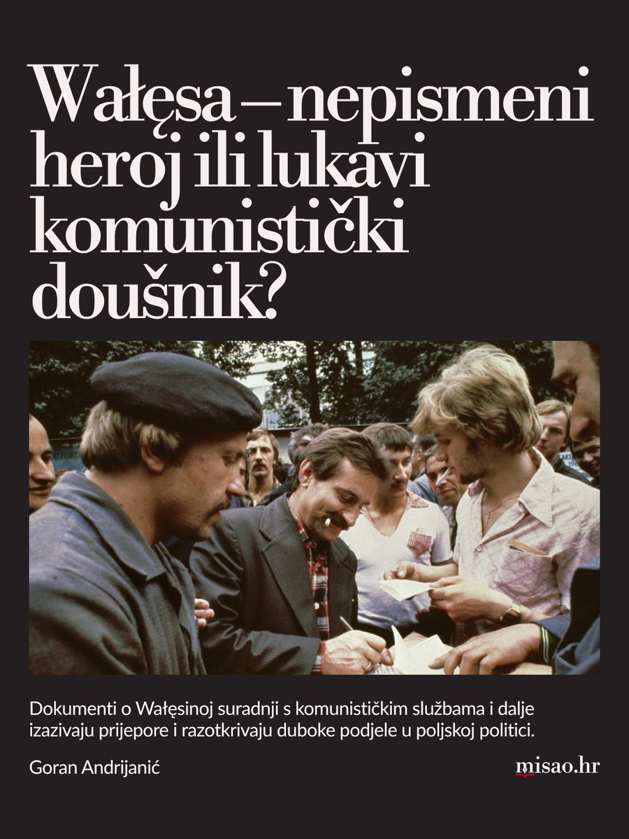 MisaoHr's tweet photo. Dokumenti o Wałęsinoj suradnji s komunističkim službama i dalje izazivaju prijepore i razotkrivaju duboke podjele u poljskoj politici.

https://t.co/pYSXNgCHEA https://t.co/vXC1PlQxMx