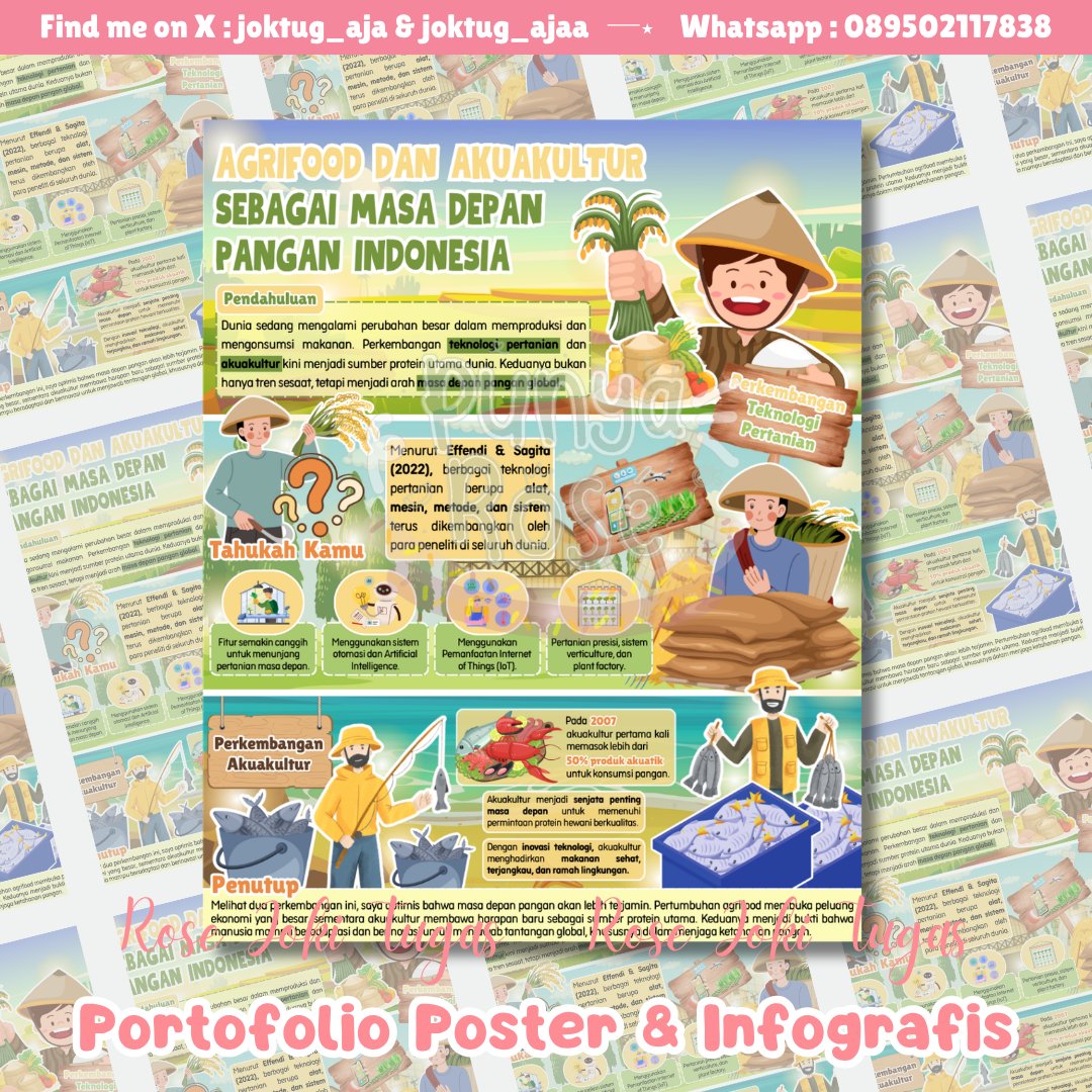 joktug_aja's tweet photo. Hai guys! 👋 Aku buka jasa joki tugas: PPT, Mindmap Digital, Peta Konsep, Poster, Infografis, Edit File, Kliping, Tugas SMP &amp; SMA, dll. Fee terjangkau, trusted, &amp; testi 2000+ 🌟 Minat? Langsung contact aku aja!🛒💌 .161 #bealanja #jokitugas #jokippt #jokimindmap https://t.co/GJ1JAeVh3H