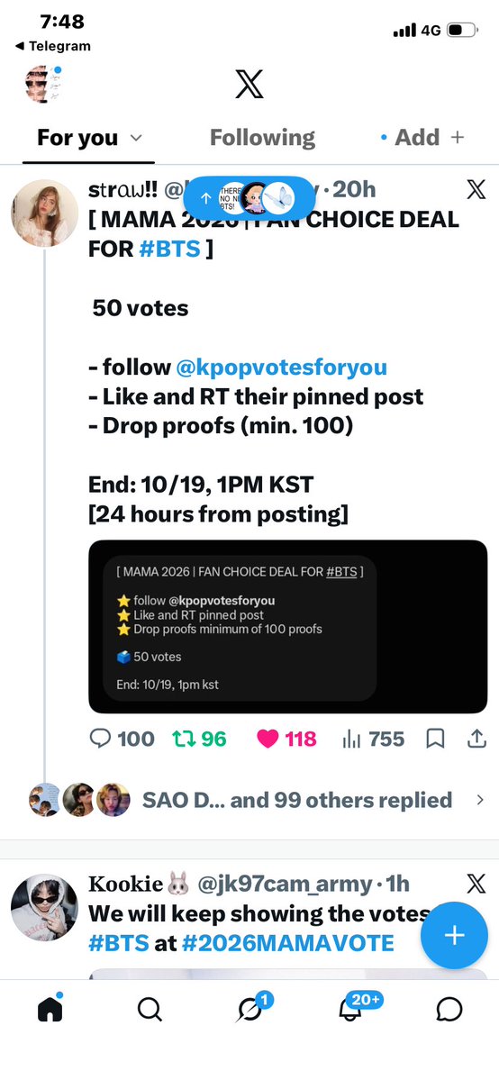 sao_dane's tweet photo. @lamronicthv @Kpopvotesforyou For #BTS https://t.co/fflsRoz0NQ