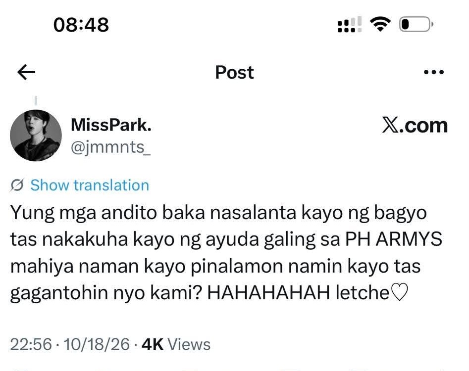 last_Solsticex's tweet photo. Toxic Filipino Trait: Tutulong tapos isusumbat. Sobrang elitista nyo naman sa kapwa nyo https://t.co/IoCr0m57gp