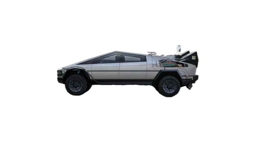JenniCurrent's tweet photo. @gailalfaratx Was Optimus dressed as Doc Brown?! https://t.co/5rvd2tUqom