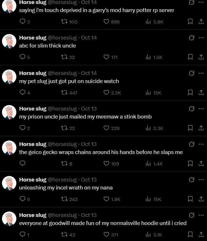 okbilly91's tweet photo. this account joined in march of this year and has been pumping out at least 3 generational posts per day https://t.co/H4U1qMSu6z