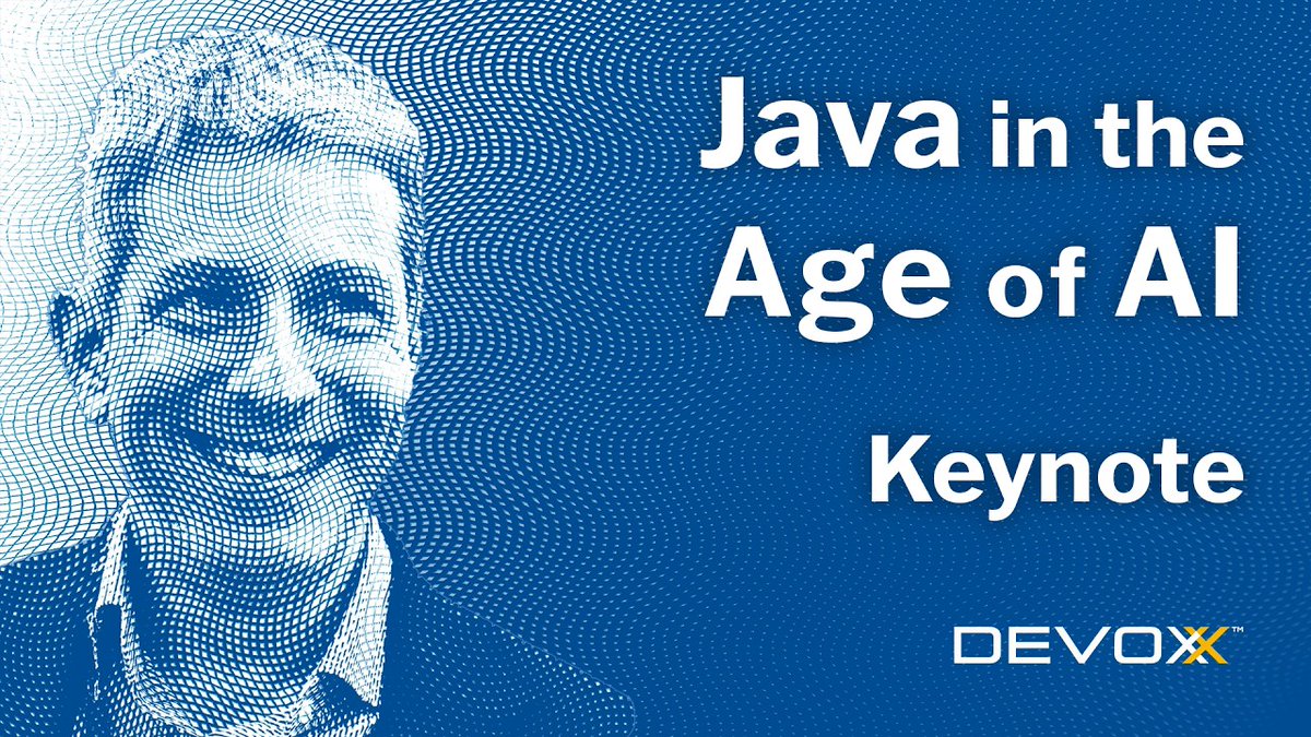 java's tweet photo. As AI coding agents make language syntax less central, runtime performance and operability become increasingly important. 

Ron Pressler's keynote at Devoxx Belgium explores why Java’s JVM and standard library are well-suited to this shift. https://t.co/tnwTL2Z80t https://t.co/Ei8tsRIZyI