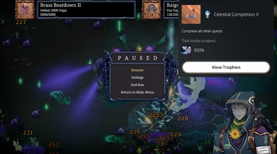 BlairvsRPG's tweet photo. Plat #1 Cronos The New Dawn 
Plat#2 Devil Jam 
on the Trophy Hunting Grind Again #Ps5 https://t.co/8FU2KKdUVK