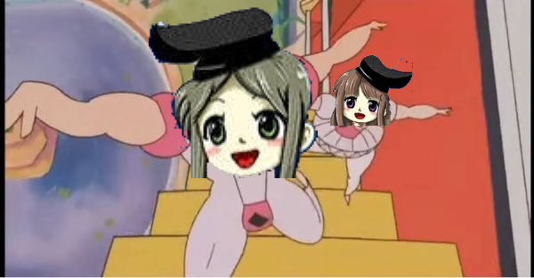z4AzJuprG975884's tweet photo. 「あいつらお師匠様のところへ行くつもりよ！」
「そんなの許さないわ！」 https://t.co/v2Vf8X9ra1