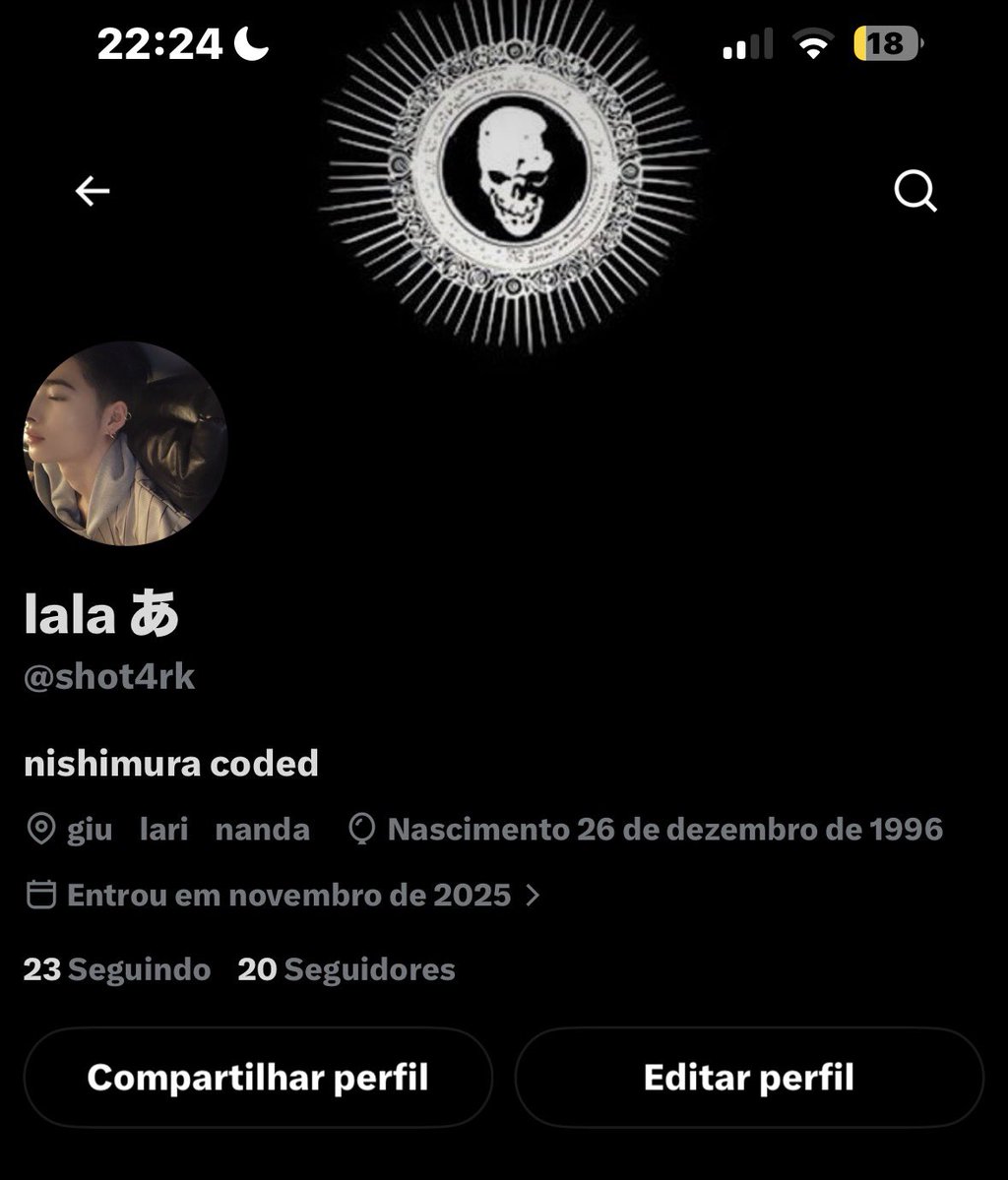 shot4rk's tweet photo. voce amigaria comigo ?

perfil no twitter 
tela de bloqueio 
primeiras fotos no pinterest
ultima musica que ouviu https://t.co/16z9QyMdjW