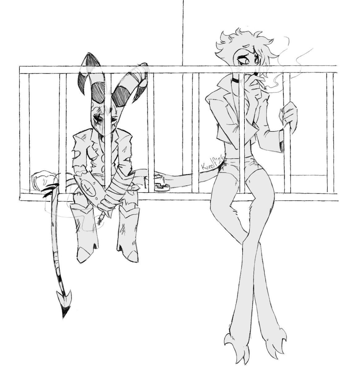 kurolf's tweet photo. Drew something for this for some reason https://t.co/aHA5Z2dT2n