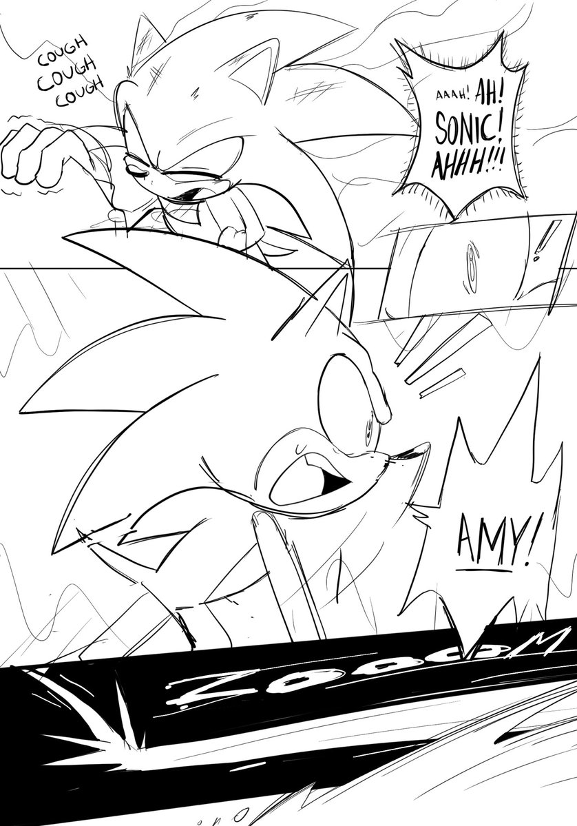 FernsStories's tweet photo. Had an itch to draw a lil #SonAmy angst cuz we like to have a fun here 😜

Shall I continue 😏💙💖✨ #sonic #amy https://t.co/U1XmwDBA6R