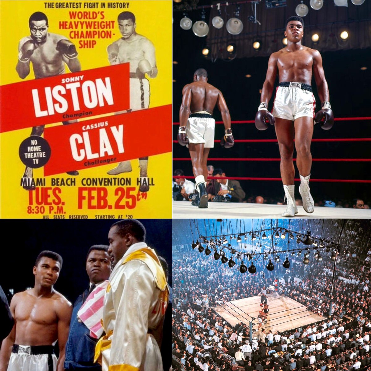 G__Chain's tweet photo. Muhammad Ali   🆚   Sonny Liston  🥊

📆  Feb 1964       📍  Miami Beach  🇺🇸