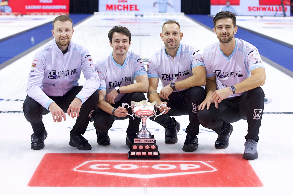 grandslamcurl's tweet photo. Congrats to our GSOC Co-op Invitational champions, Team Yannick Schwaller! https://t.co/wmgZjooTkM