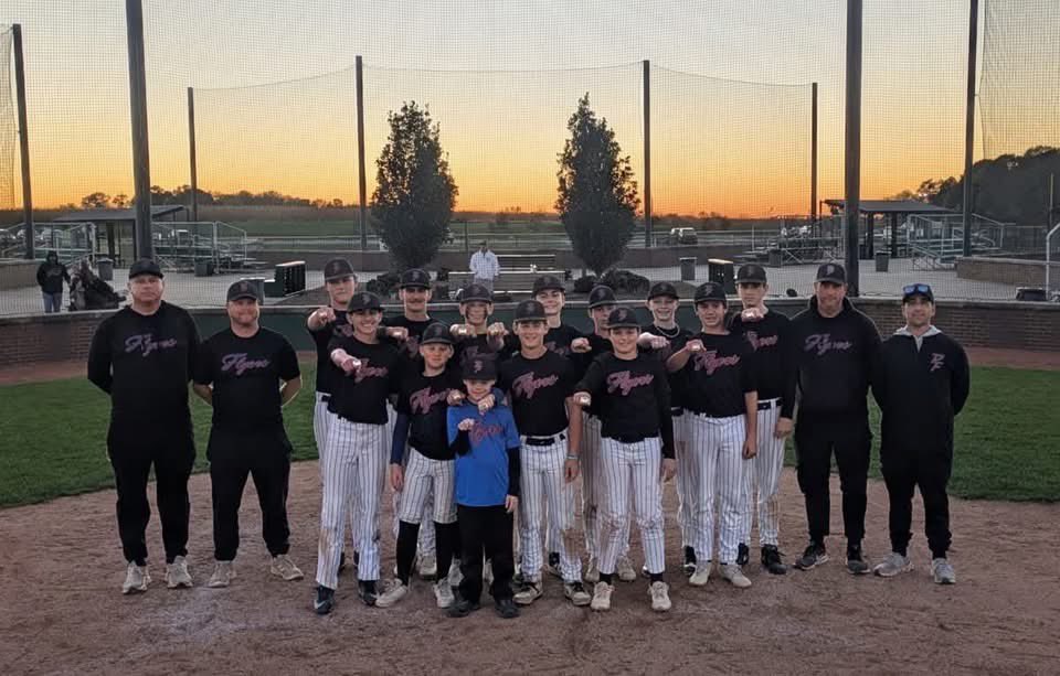 pfflyersbeisbol's tweet photo. 🏆 Three PF Flyers teams are Fall Showdown Champions! Congrats to our 10U (5-0), 12U (8-0) and 14U squads for winning the 2026 Tournaments for a Cause Fall Showdown! Proud of the work, dedication and competition from these boys! #PFFlyers https://t.co/6qdWCRYIso
