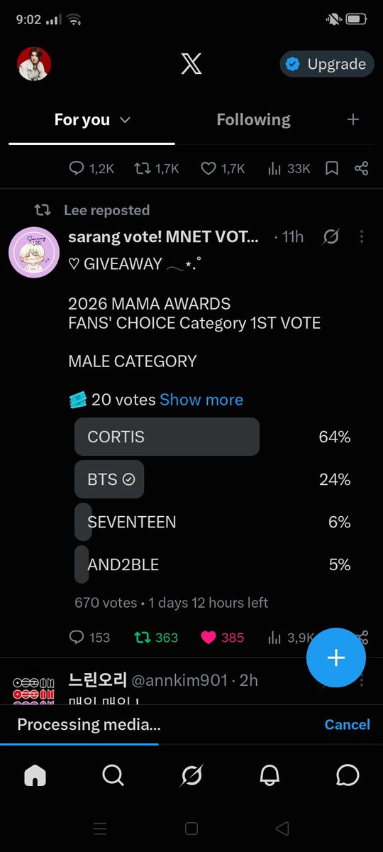 Minnyuuji's tweet photo. @sarangvote For #BTS https://t.co/DWXHiBlF7o