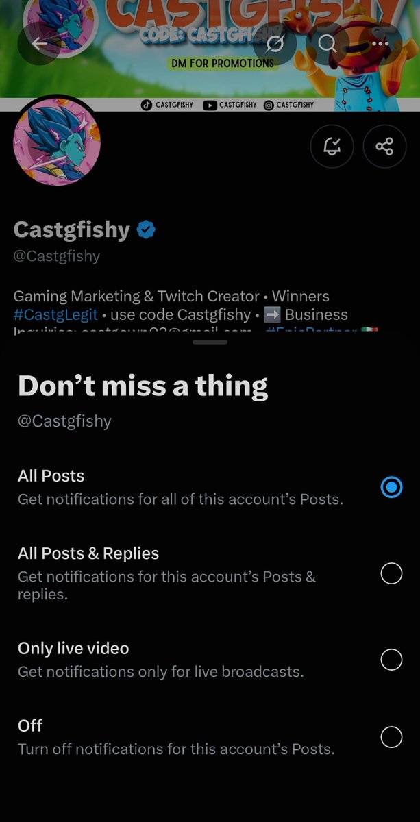 AgentWongSpy's tweet photo. @Castgfishy @_imClone Done and GL guys https://t.co/8Elq5BiH0G