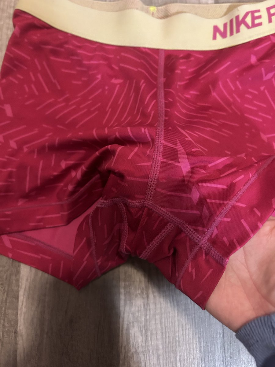 peridotpixie19's tweet photo. had too much fun in these Nike pros. My question, are squirt and pee the same thing? Oh well😇 #squirt #piss #cumplay #cum #usedpanties #sissy #Femboy #mommy #goddess #daddy #sellingcontent #buyingcontent 
Selling these babies over on depop, pm me for @ https://t.co/7zCNlsXQmZ