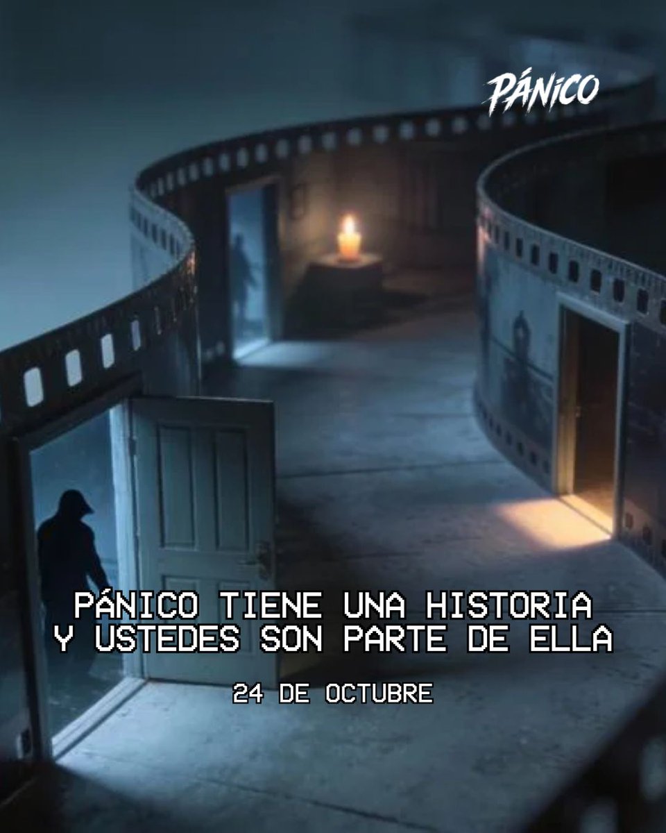 panicomx's tweet photo. #Sobrinos… 👀 ¿Saben qué celebramos el 24 de octubre? 🖤

#TodosTusMiedosEstanAqui #Panico #Terror https://t.co/YmIUwTRU31