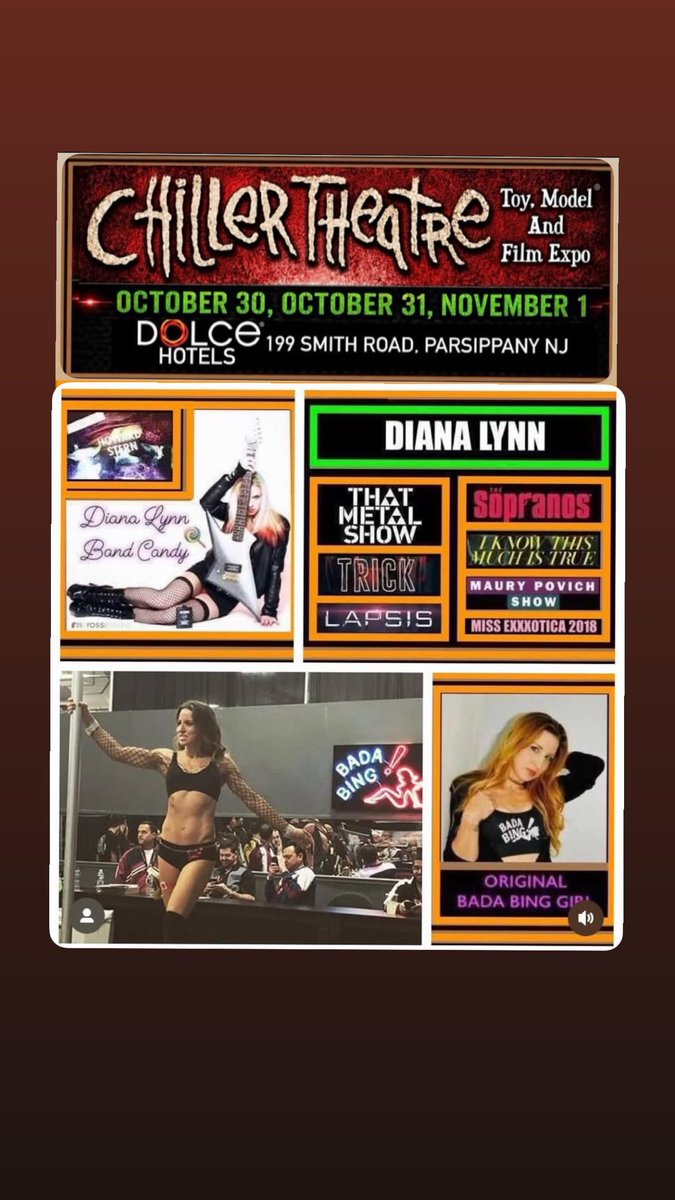 1976BadKitty's tweet photo. #ChillerTheatre October 30 - November 1 2026 #badabing #halloween https://t.co/QCaimDpH4i