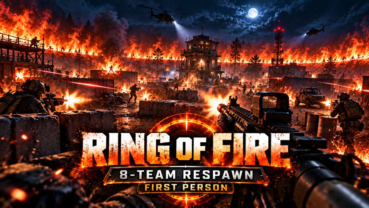 tacticalrewind6's tweet photo. Playtest is LIVE. 🔴

Tug of War, Ring of Fire 8 Teams, Ring of Fire Respawn, X-Fill, Crossfire Demo, Classic Demo, Night Stalkers. Break them, tell us.

Watch: https://t.co/m62Mzss6Z3

FIRST-PERSON: SEARCH TR1P
THIRD-PERSON: SEARCH TR3P
tacticalrewindbf@gmail.com https://t.co/ADaCne51r2