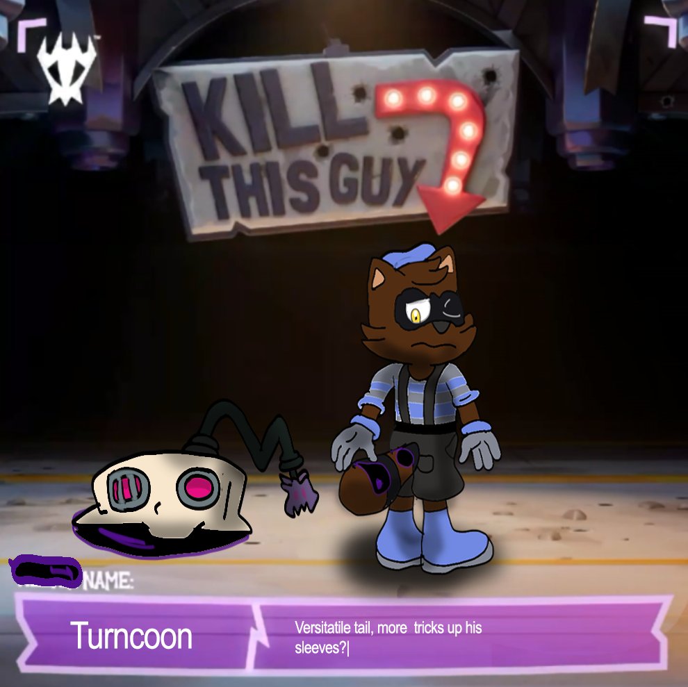 artsy_tanuki's tweet photo. Say hello to Turncoon
#CAVfanart #CAVsona #CallingAllVillains https://t.co/M1jdJfjvfa