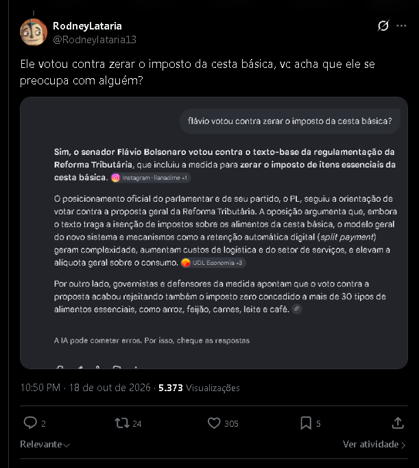 Rodneylataria13's tweet photo. @ZAMENZA o que ele não pode mentir é o voto dele contra zerar o imposto da cesta básica https://t.co/osZlTAdte7