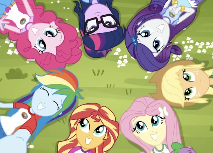 fleurshy_'s tweet photo. mane 7 is so cool i wish i had a group of friends like them https://t.co/yc8cSJiSVr