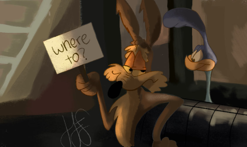 desertcutiepie's tweet photo. someone call the doctor I can’t stop drawing this fuck ass au
#wileroad #roadrage #wileecoyote #wilerunner #roadrunner #titanicau https://t.co/OF3PwgD8Gm