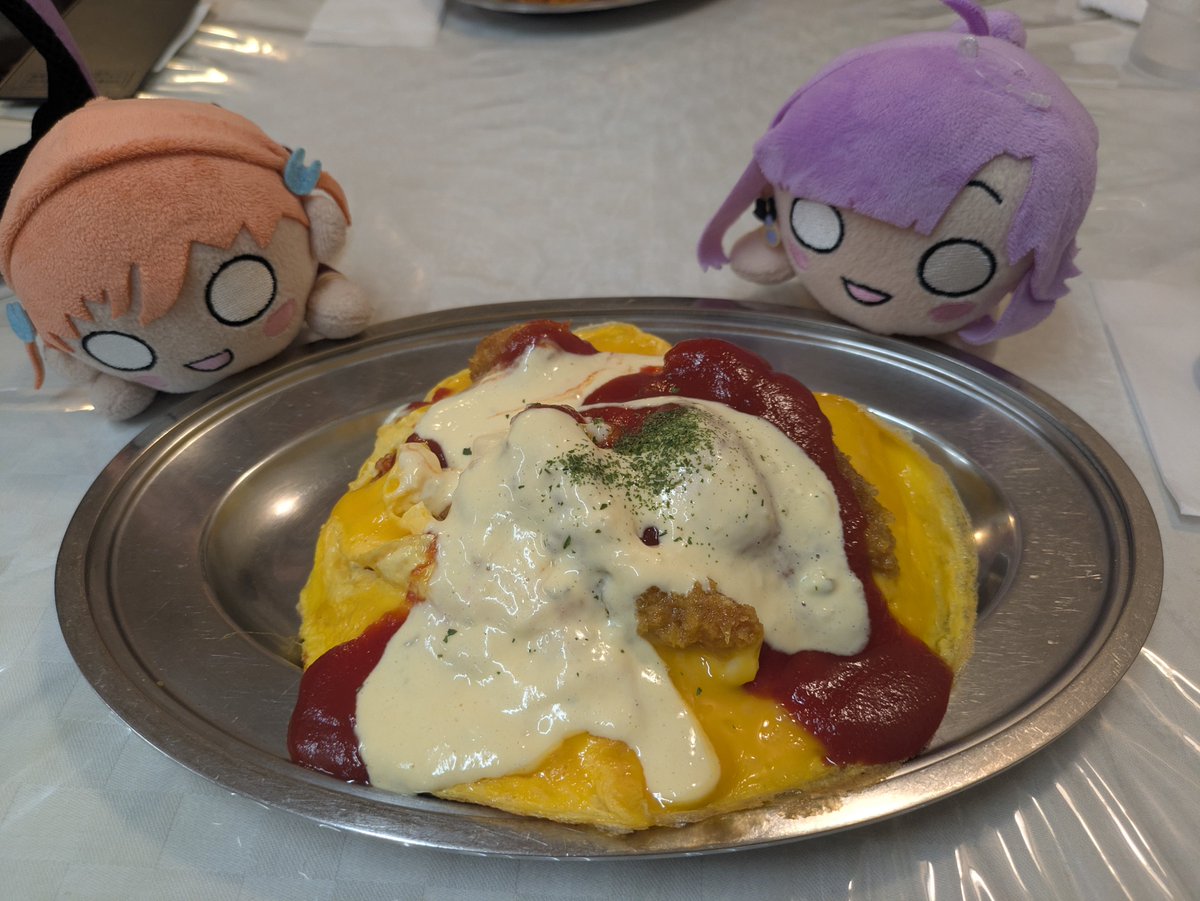 takushi3517's tweet photo. グリルオーツカさんへ、ハントンライス食べにきました。 https://t.co/quHVinYsKI